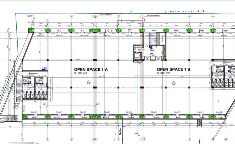 IVANDRY ALAROBIA – DES LOCAUX DE 634.64M² A 2635M²DANS UN GRAND IMMEUBLE  EN BAIE VITREE DE HAUT STANDING AVEC GRAND PARKING -GROUPE ELECTROGENE ET ASCENSEUR DANS UNE RESIDENCE SECURISEE EN BORD DE ROUTE PRINCIPALE – REF: 2025-IVLC0200