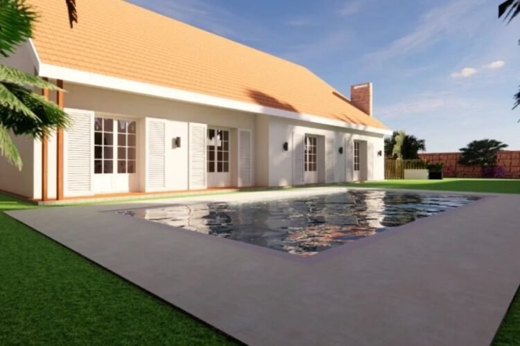 AMBATOBE GRANDE VILLA T6 MODERNE RENOVEE AVEC GRAND JARDIN ARBORE ET PISCINE A DEUX PAS DU LYCEE FRANCAIS – REF:2026-AOBV0222